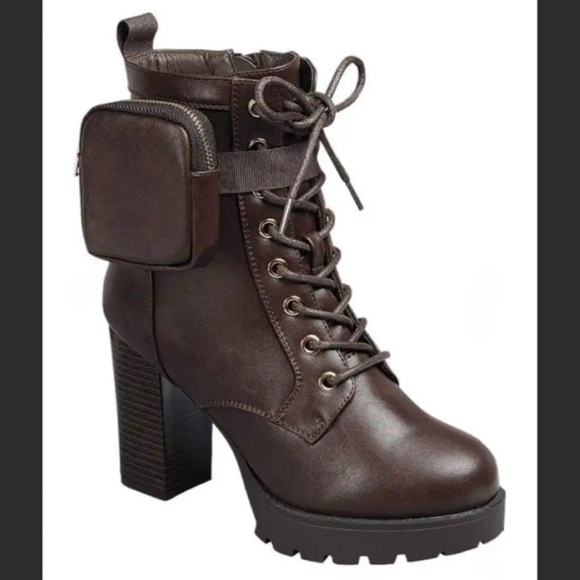 Shoes - -Women’s Brown Platform Boots